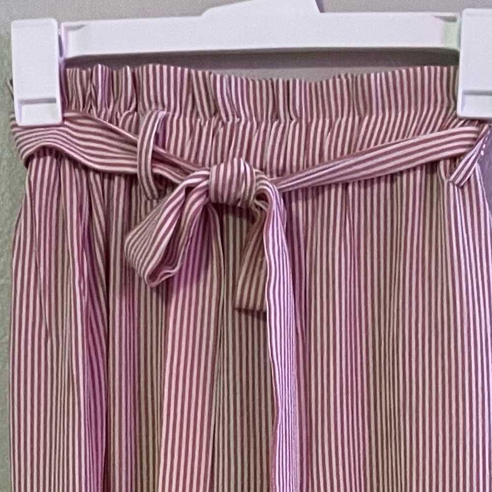 Boutique Pink Pinstripe Pants